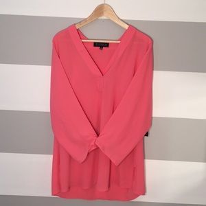 Eloquii V-Neck Tunic with Tags Attached